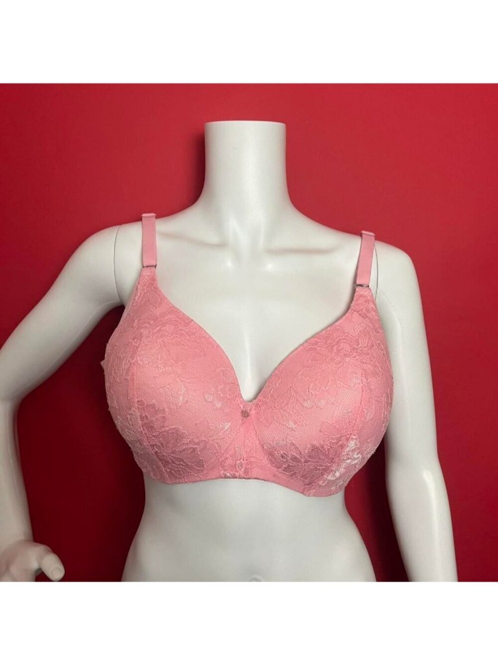 Sleekback /  Baby pink lace bra 🩷🩷​